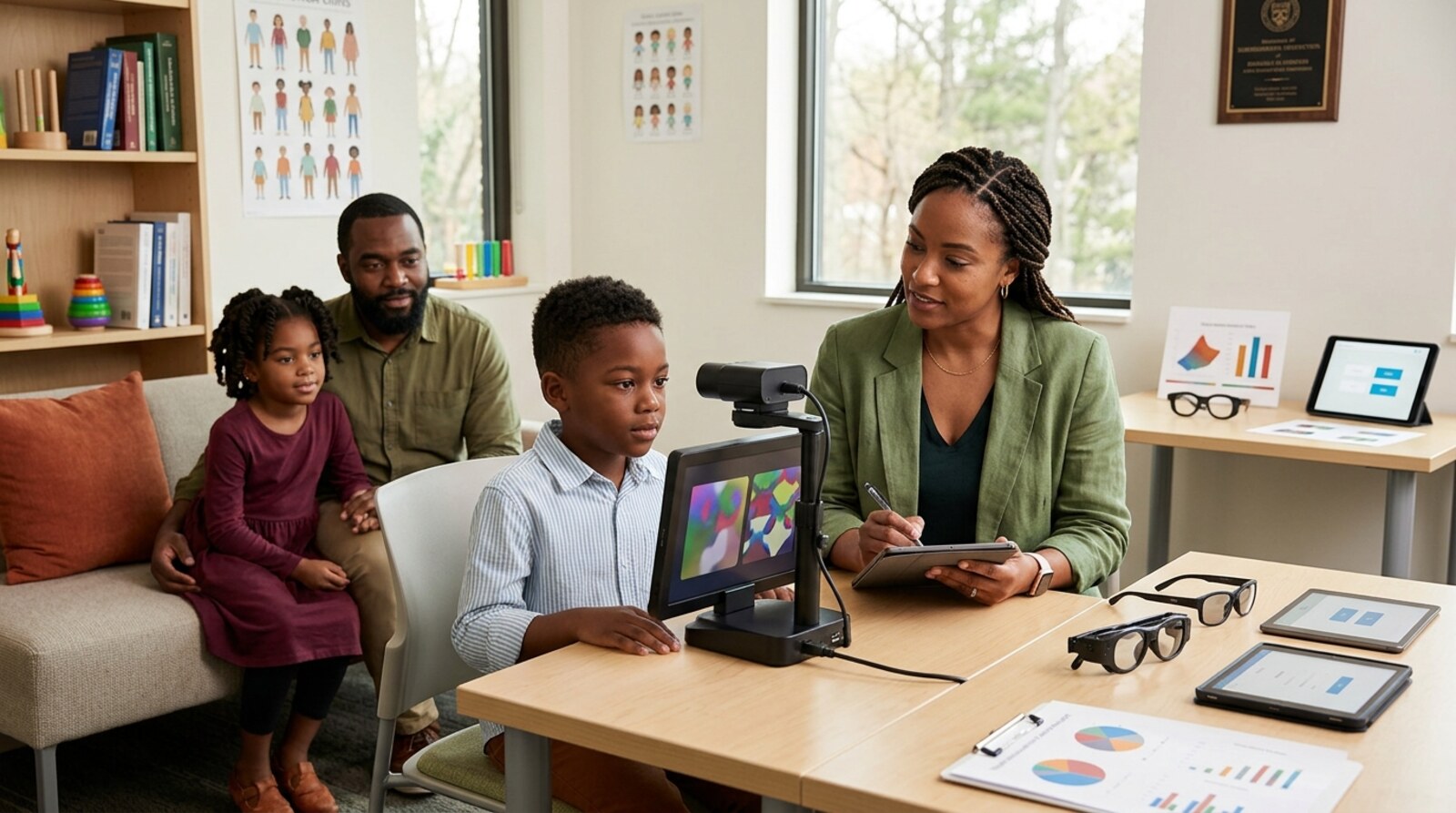 Imagem do projeto Desenvolvimento e Validação de Tecnologias e Métodos Inovadores para Avaliação da Função Visual no Diagnóstico e Tratamento de Transtornos de Neurodesenvolvimento