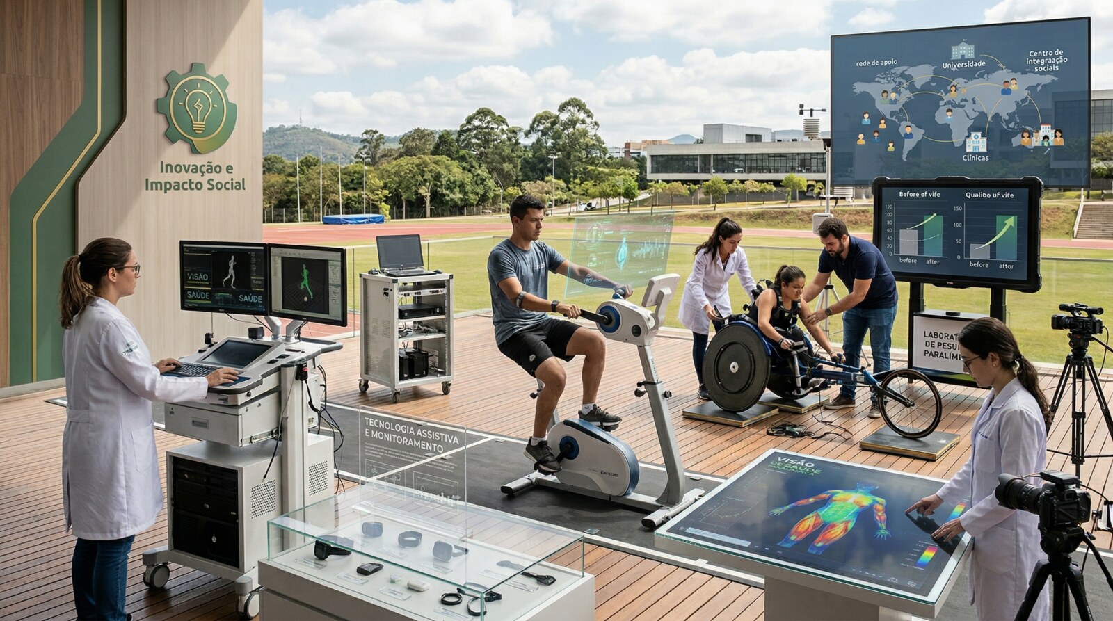 Imagem do projeto Programa de Atividade Física para Universitários com Deficiência